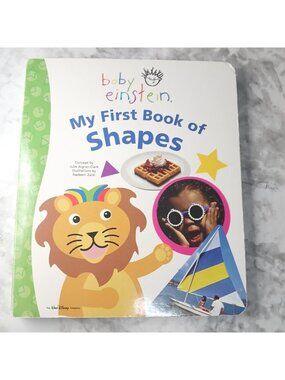 Baby Einstein My First Book of Shapes Board Book Disney Early Learning Toddler